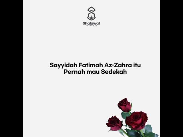 AMALAN SEDEKAH UNIK SAYYIDAH FATIMAH AZ-ZAHRA (Habib Novel Alaydrus) class=