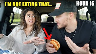 Eating Only GAS STATION FOOD for 24 hours!!🤮