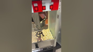 🍿How to use the popcorn machine
