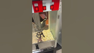 🍿How to use the popcorn machine