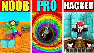 ĐẠI HỘI MINI GAME : NOOB Vs PRO Vs HACKER ** CHIẾN THẮNG BẤT NGỜ CỦA NGƯỜI GÀ NHẤT NOOB TEAM ??