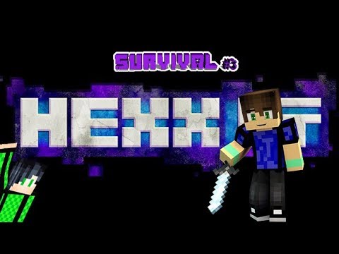 Hexxit Survival #2 მოვკალით დანჯენის მთავარი გოლემი