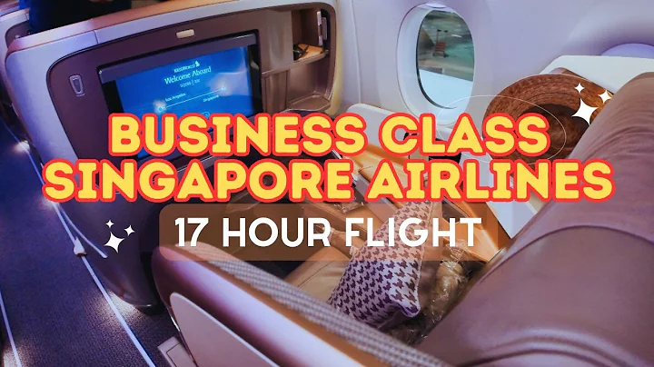 17 HOUR FLIGHT aboard Singapore Airlines Business Class, Los Angeles to Singapore