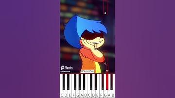 Don’t annoy me!  (SkinnyPale) Inside Out Animation - Octave Piano Tutorial