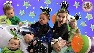 *PLAY TIME WITH REBORNS* OUTER SPACE ADVENTURE! For Theme Thursday