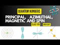 Quantum Numbers Class 11th Chemistry || Structure Of Atom || Principal || Azimuthal || Magnetic ||