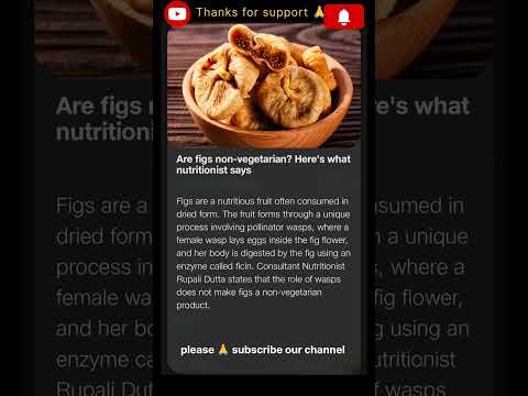Are Figs non-vegetarian?