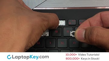 Keyboard Key Repair Guide | ASUS ROG GE62 Apache | Install Repair Fix