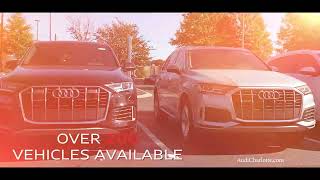 Kick off Autumn with seasonal savings on over 200 certified pre-owned vehicles at Audi Charlotte
