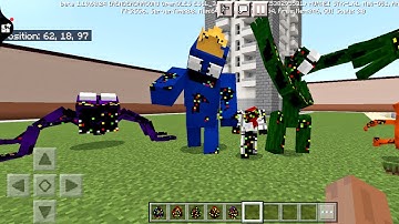Corrupted Rainbow friends addon minercraft pe #nextbots