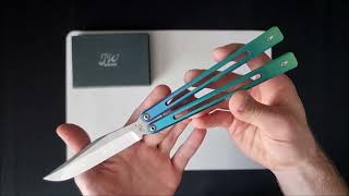 JW Knives Magnet ASMR Unboxing (Butterfly knife ASMR)