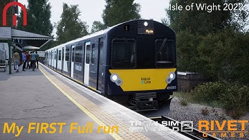 Train Sim World 2 - My FIRST Full Run on Isle of Wight Line 2022