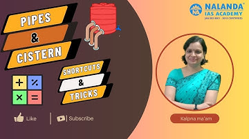 Pipes and Cistern | Expected Questions UPSC CSAT Exam #iasprelims2024 #iasprelims #csatmaths #csat