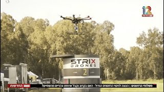 Strix Drones Complete Autonomous Drone Delivery System in action