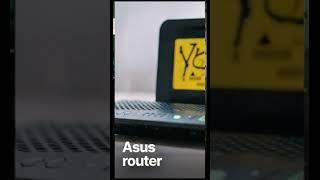 asus wifi router hack #cybercrime #greenscreen #hackingstory