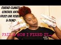 OUIDAD CLIMATE CONTROL ANTI-FRIZZ REVIEW AND DEMO | FAIL AND FIX