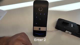 How to Add a New User Via Fingerprint to the WME DL2 Smart Lock