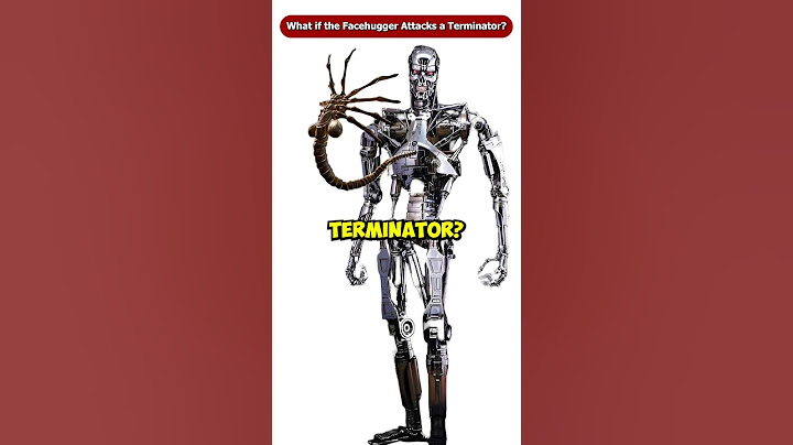 What If the Facehugger Attacks a Terminator? #Short #Viral