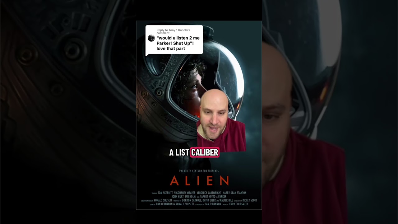 THE CAST OF ALIEN MAKES THE WHOLE FILM WORK 