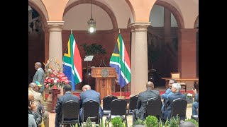 President Cyril Ramaphosa signs into law the National Health Insurance Bill