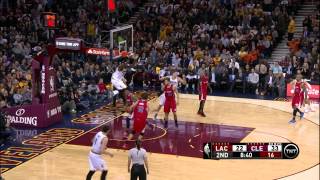 LeBron James First Half Dunk Fest vs Los Angeles Clippers