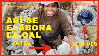 HORNO TRADICIONAL DE CAL VIVA CON PIEDRA CALIZA | ELABORACIÓN ARTESANAL | DOCUMENTAL