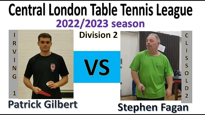 Patrick Gilbert vs Stephen Fagan | CLTTL Div 2