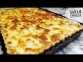 كيش الدجاج و اللحم المفروم بصلصة الجبن🧀 Quiche poulet viande hachée sauce gruyère