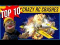 RC Plane Crashes & Mishaps 2021 - Top 10 Comical Narration of Catastrophic Airplane RC Crash