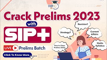 UPSC IAS SIP + Live Prelims 2023 Batch 1