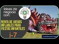 i-7 Renta de juegos inflables para fiestas infantiles - Ideas de Negocio