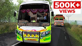 Ernakulam to Bangalore Bus Journey | Logitech G29 Gameplay | ETS2