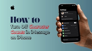 How to Turn Off Character Counts in iMessage on iPhone