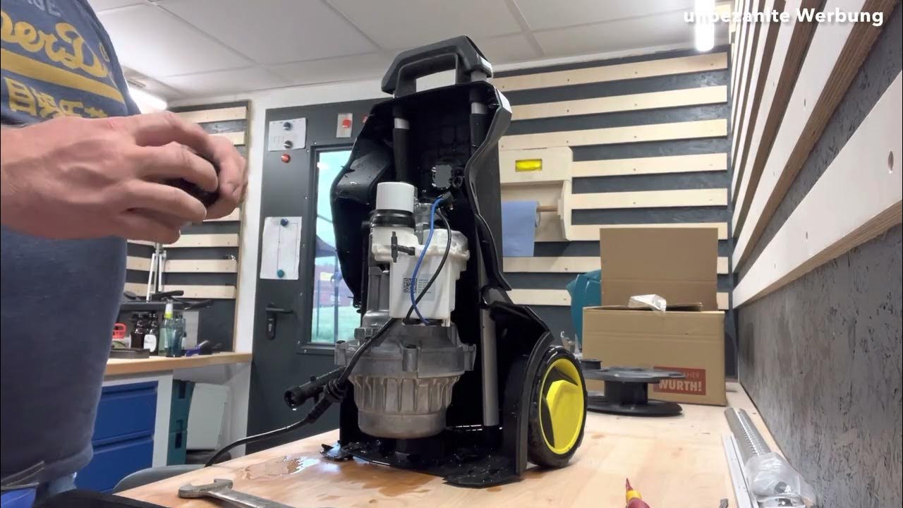 Kärcher K5 Hochdruckreiniger reparieren ….;) ist er noch zu Retten?? Teil 1 YouTube