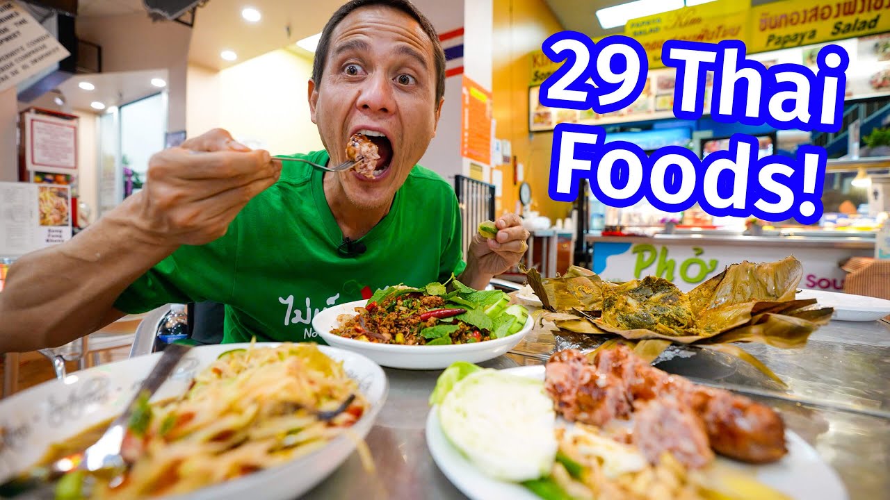 Huge Thai Food Tour!! 