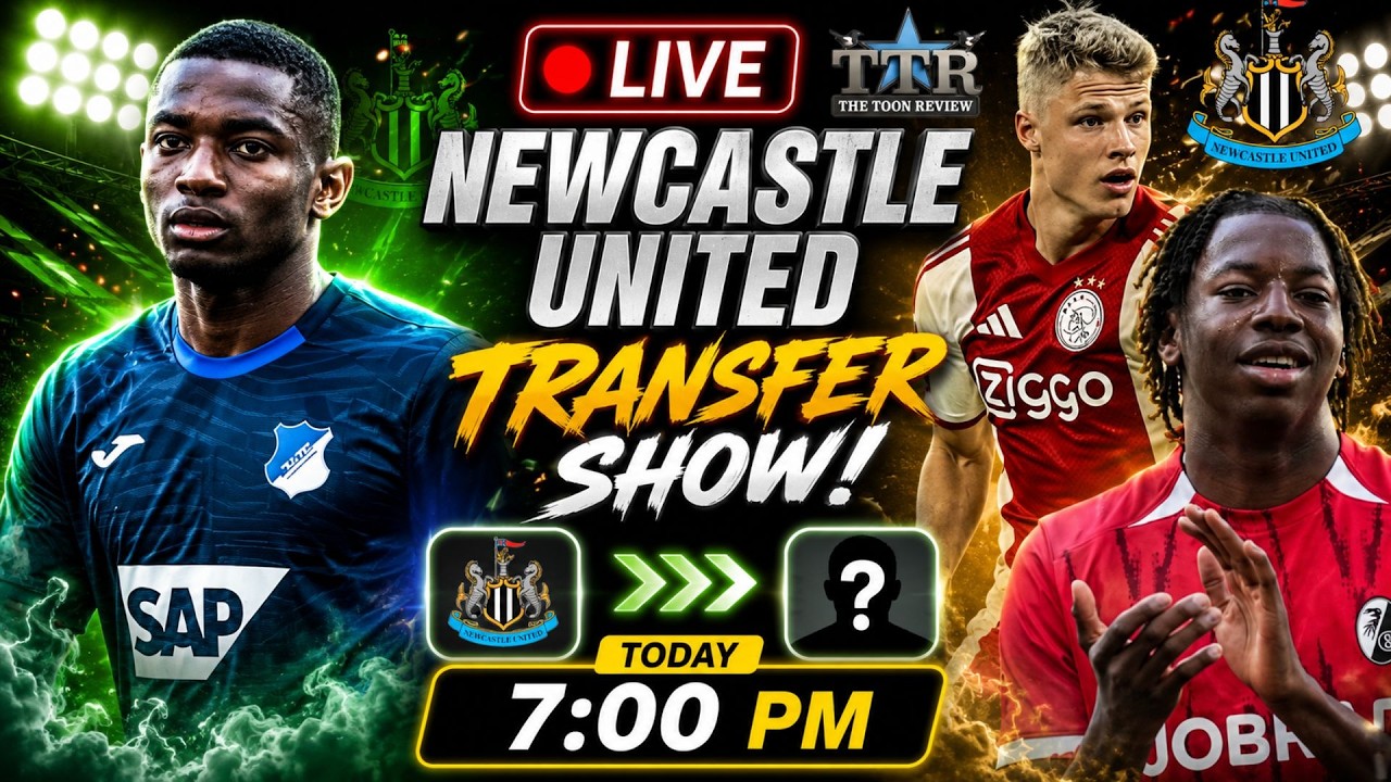 NEWCASTLE UNITED TRANSFER SHOW! ⚫⚪🔥