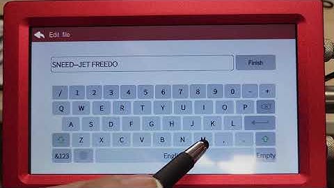 SNEED-JET Freedom 21/22 Case Coder - How to Create a Text Message