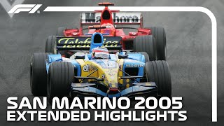 Race Highlights | 2005 San Marino Grand Prix | Extended Highlights