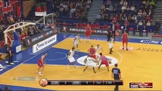 2010 Cska (Moscow) - Cb Unicaja (Spain) 86-78 Men Basketball Euroleague, Group Stage, Full Match