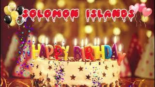 SOLOMON ISLANDS Happy Birthday Song – Happy Birthday to You