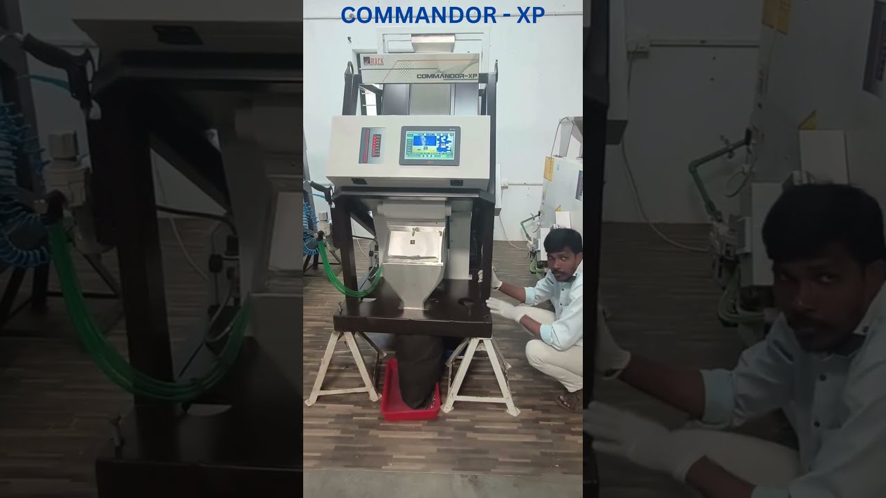 High-Speed Plastic Granules Sorting Machine | Color Sorter for Precise Granule Separation