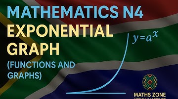 Mathematics N4 Exponential graph  (Functions and Graphs) @earthlyteachings