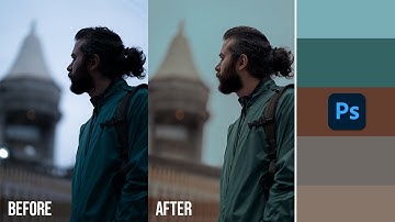Adobe Photoshop Cinematic Orange and Teal Color Grading Tutorial | Photoshop Editing Tutorial