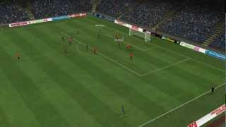 Barcelona 9 - 0 Osasuna -Football Manager 2012 Match Highlights