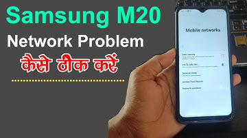 How To fix Samsung Galaxy M20 No Service problem | Samsung M20 Network problem