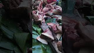 Mau potong daging babi? Jangan asal tebas, ini tekniknya! #shorts #dagingbabi
