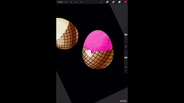 Easter Egg Surprise! Cute Drawing 🎨 Procreate 🎨 #shorts