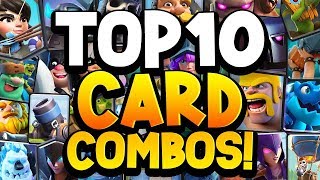 Top 10 Deadly CARD COMBOS in Clash Royale