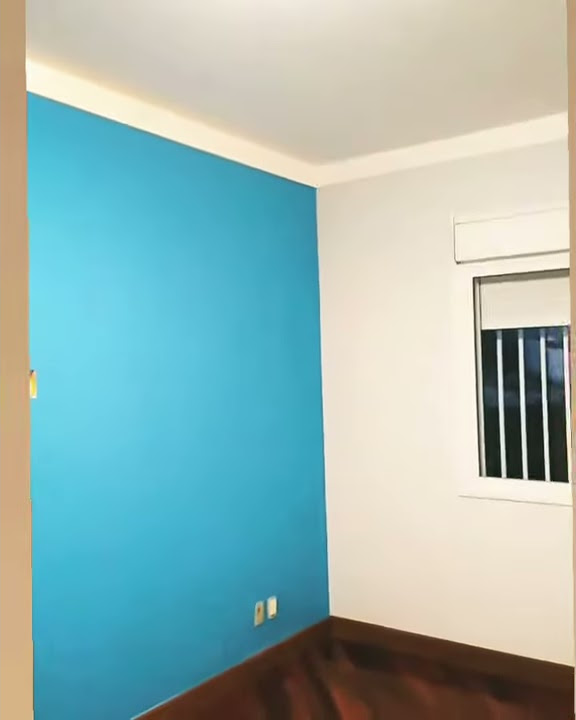 Pintura de parede com a Cor Azul Passeio de Barco