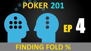 Poker201 -  Part 4: Finding Fold%